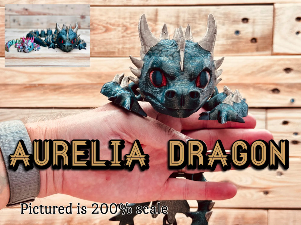 Aurelia Dragon - Articulated